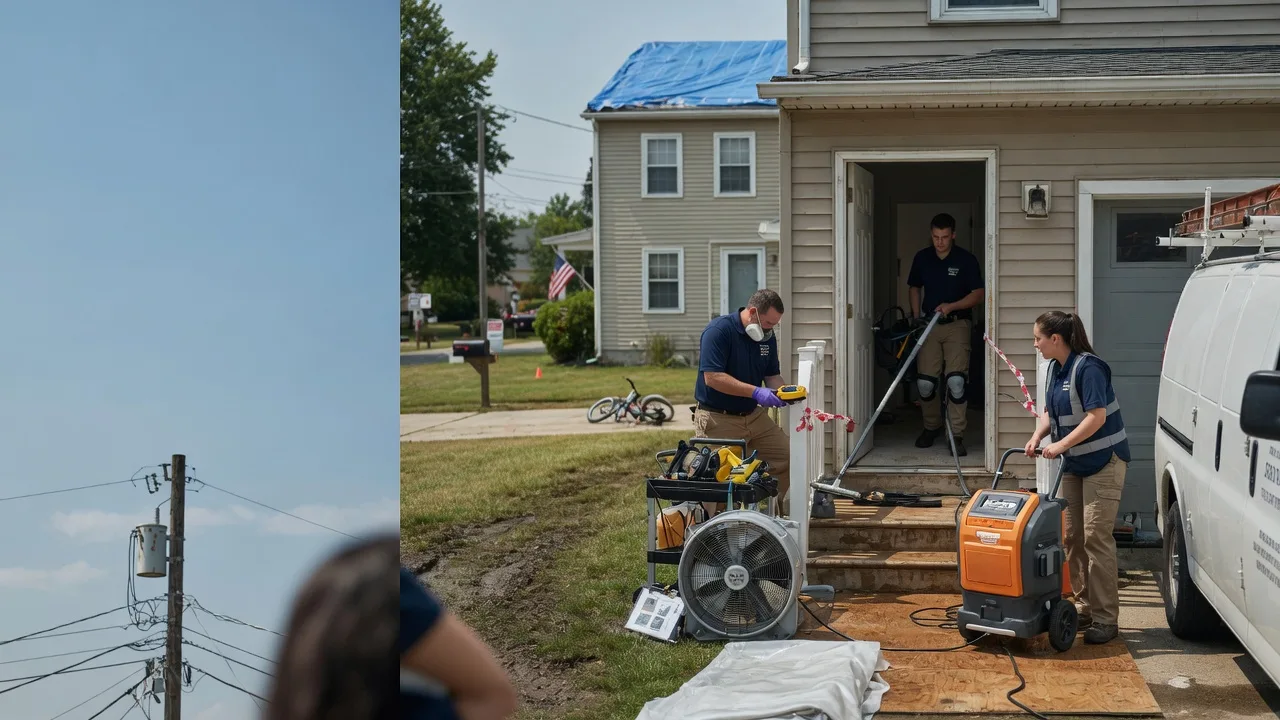 Water Damage Repair in Glasgow, WV near me